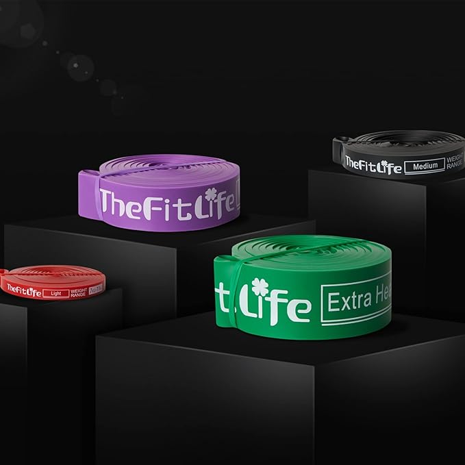 TheFitLife Pull Up Assistance Bands- Resistance Bands for Working Out, Long Workout Bands for
