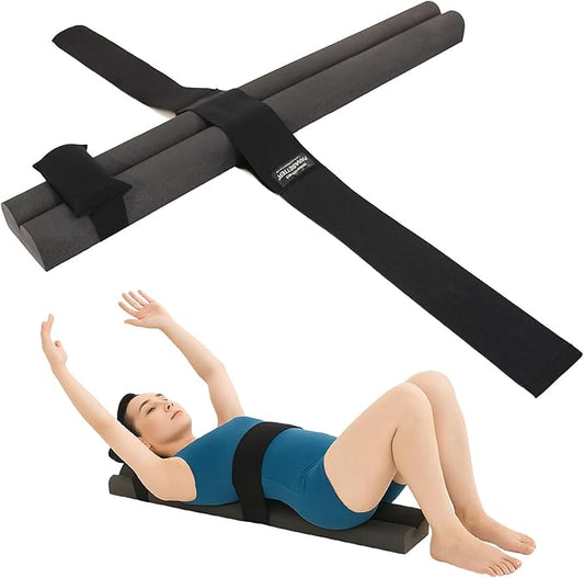 Foam Roller System for Pilates, Yoga, Back Stretches, Core Exercises - Perfect for Reducing