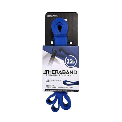 THERABAND High Resistance Band, Elastic Super Bands for Improving Flexibility, Injury Rehab, & Full