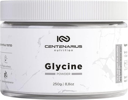Glycine Powder 250g | Non-Essential Amino Acids Supplement for Post Workout Muscle Recovery