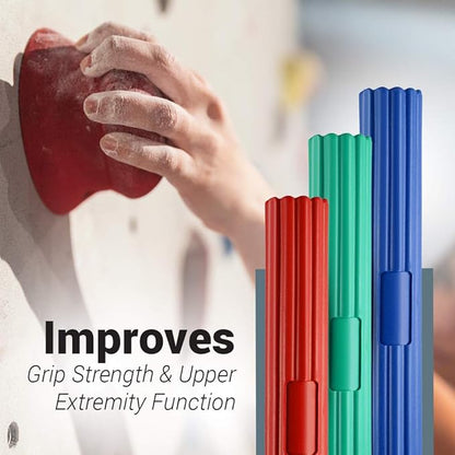 Logest Twist Hand Exerciser Bars for Physical Therapy - Relieves Tendonitis Pain & Improve Grip