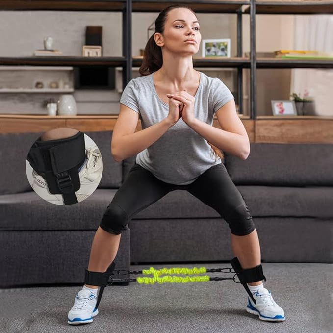 Adjustable Speed Training Hurdles Fitness & Speed Training Equipment with Agility Ladder