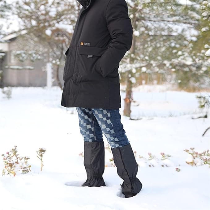 Gaiters for Hiking ??Waterproof and Breathable Leg Gaiters for Women and Men Boots, Adjustable