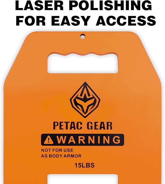 PETAC GEAR Tactical Weights Plates For Weighted Vest For Men Workout,5/10/15/20 LBS Weight Strength