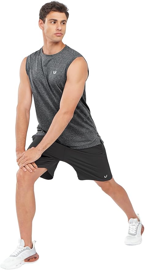 NORTHYARD Men's Athletic Workout Tank Top Running Gym Sleeveless Shirts Quick Dry Lightweight