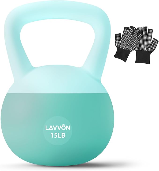 Soft Kettlebell - Cushioned Impact-Resistant Base and Anti-Slip, Kettle bell Anti-Slip Grip Weight