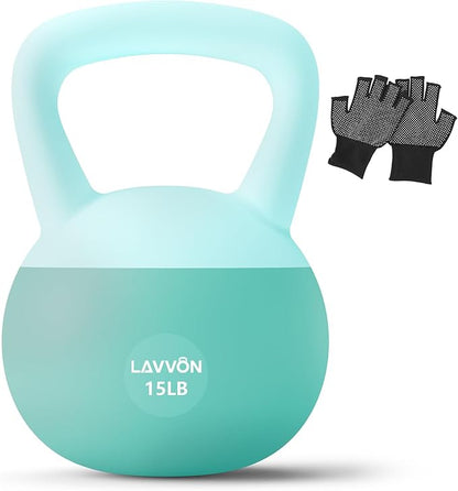 Soft Kettlebell - Cushioned Impact-Resistant Base and Anti-Slip, Kettle bell Anti-Slip Grip Weight