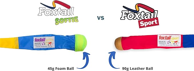 Foxtail Softie - Soft Safe Throw and Catch Ball - Original Toddler-Safe Toy by Cassidy Labs (Ages