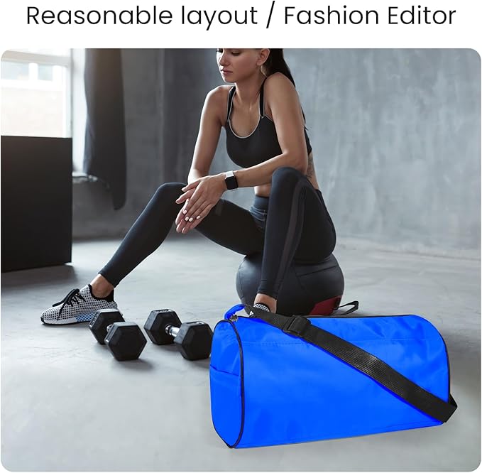 C&F BOGMOST Small Gym Bag for Women & Men,Small Lightweight Duffel Bag Carry On Bags Mini Duffel