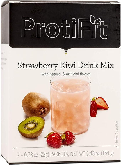 High Protein Fruit Flavored Powder Drink Mix, 15g Protein, Low Calorie, Sugar Free, Ideal Protein