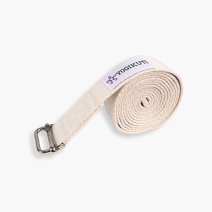 Yoga Strap - Adjustable D-Ring Buckle Yoga Belt for Pilates, Gym Workouts, and Physical Therapy |