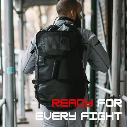 Superare Gear Bags - Gym Duffle Bag, Backpack, Tote Bag for MMA, Athletic Gym Boxing Bag - Enorme