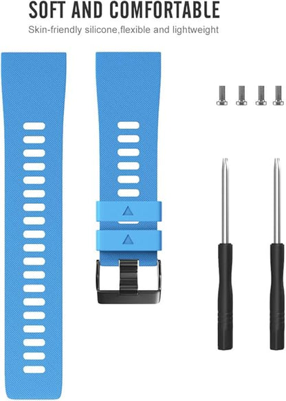Compatible with Garmin Forerunner 35 Band,Solf Silicone Replacement Bands for Garmin Forerunner 35