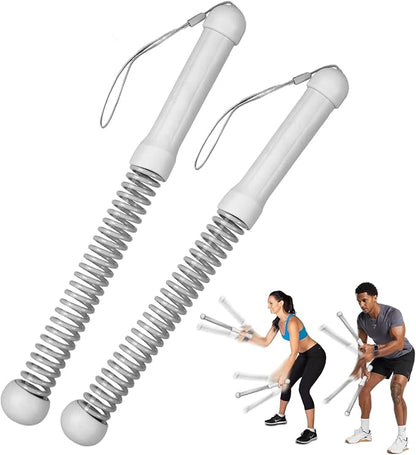 New Upgrade 2nd Generation Weighted Ropeless Battle Ropes for Home Gym,Quiet Cordless Training Rope