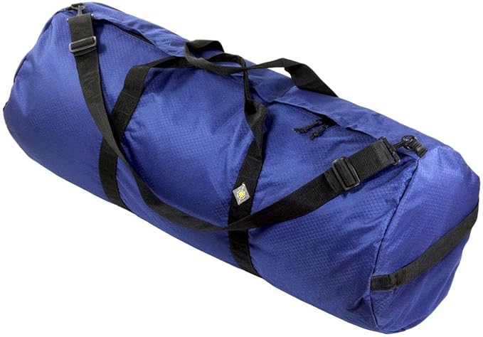 North Star Sports Foldable Duffle Bag for Travel, Gym & Outdoor Camping | Tough and Packable Sport