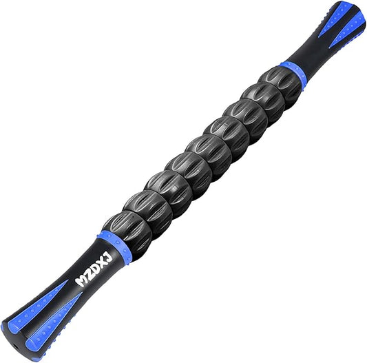 Muscle Roller Stick for Athletes - Deep Tissue Fascia Blaster & Roller Massager for Myofascial Pain