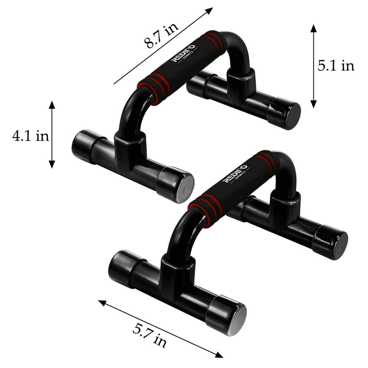 Push Up Bars Strength Training - Workout Stands With Ergonomic Push-up Bracket Board with Anti-Slip