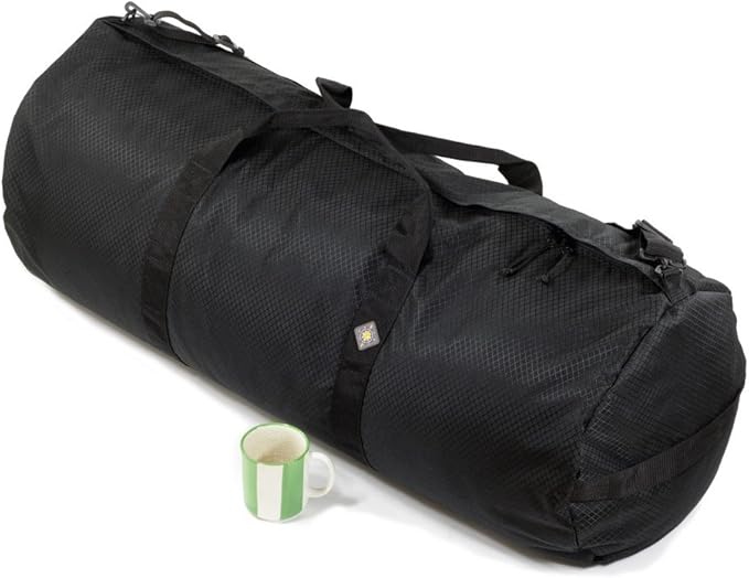 North Star Sports Foldable Duffle Bag for Travel, Gym & Outdoor Camping | Tough and Packable Sport