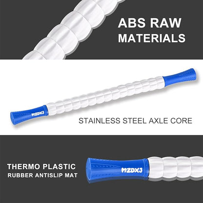 Muscle Roller Stick for Athletes - Deep Tissue Fascia Blaster & Roller Massager for Myofascial Pain
