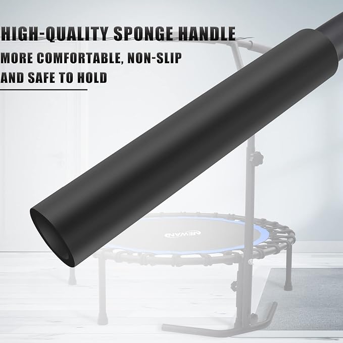 Newan 40"-48" Silent Mini Trampoline Fitness Trampoline Bungee Rebounder Jumping Cardio Trainer