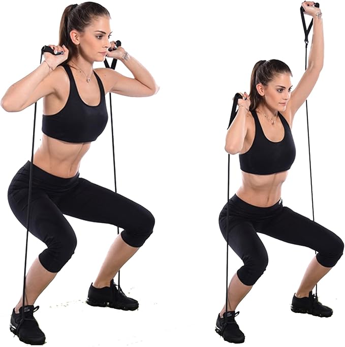 Resistance Band Set,Pull Up Exercise Bands Door Anchors Compatible with Billy's Bootcamp Tae