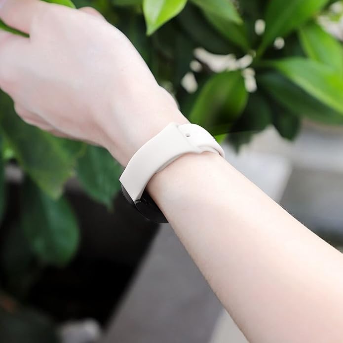 Amzpas Silicone Band for Coros PACE 2/ APEX 42mm/ APEX 2, 20mm Quick-Release Replacement Wristband