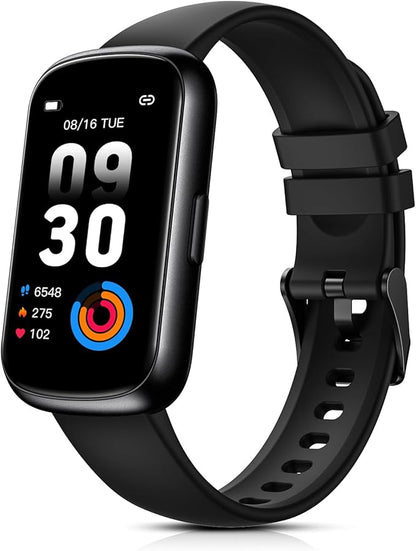 Fitness Tracker for Women Men, Smart Watch Band with 24/7 Heart Rate Blood Oxygen Sleep Monitor