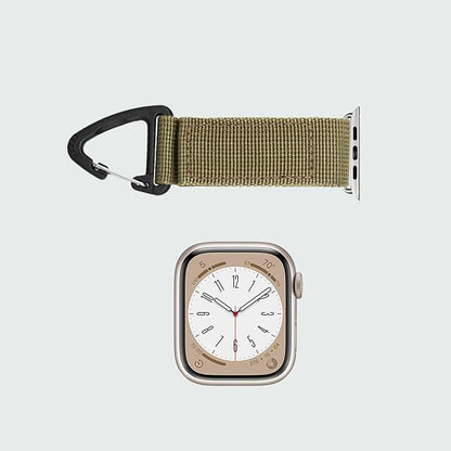 Tactical Duty Belt Keychain Compatible with Apple Watch 38mm 40mm 41mm 42mm 44mm 45mm 46mm 49mm