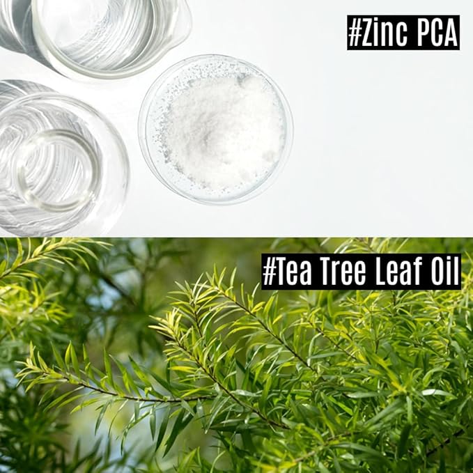 Amino Pore-Tight Facial Sheet Mask | Amino Acid Complex, Tea Tree Oil, Zinc PCA for Acne-Prone
