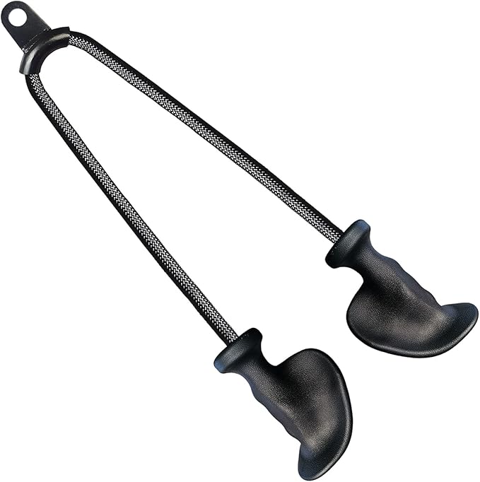 Ergonomic Tricep Rope Pulldown Attachments, Upgraded 27 32 40 & 47 Inch Extra Long Triceps Rope