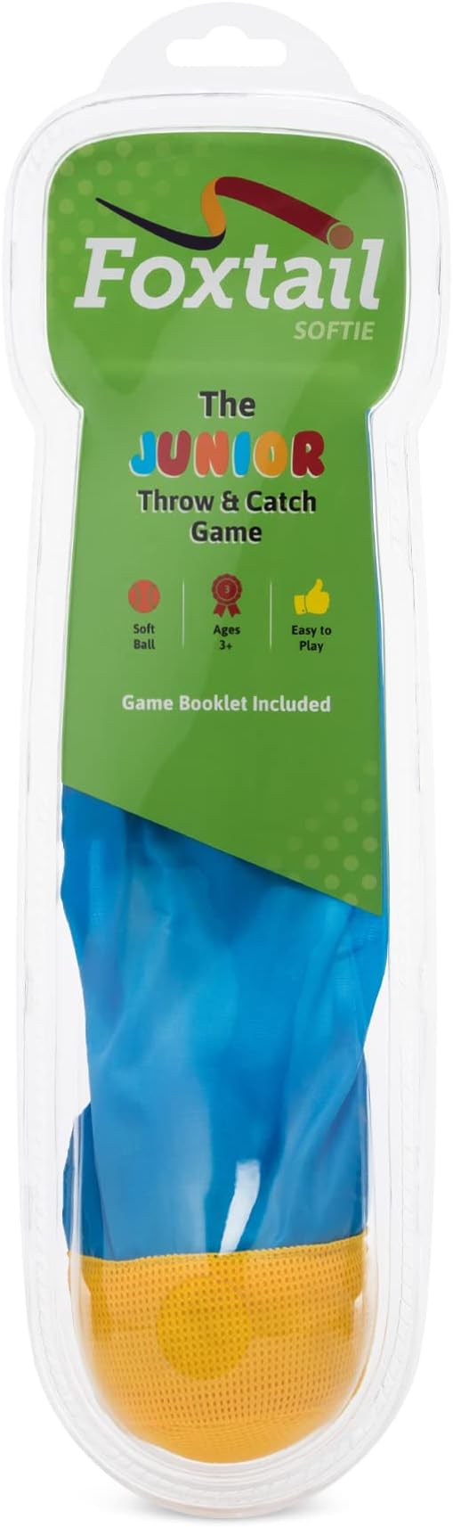 Foxtail Softie - Soft Safe Throw and Catch Ball - Original Toddler-Safe Toy by Cassidy Labs (Ages