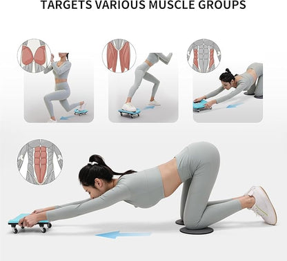 PROIRON Ab Roller with Knee Pads for Abs Workout, Multifunctional Ab Roller Wheel for Abs Workout