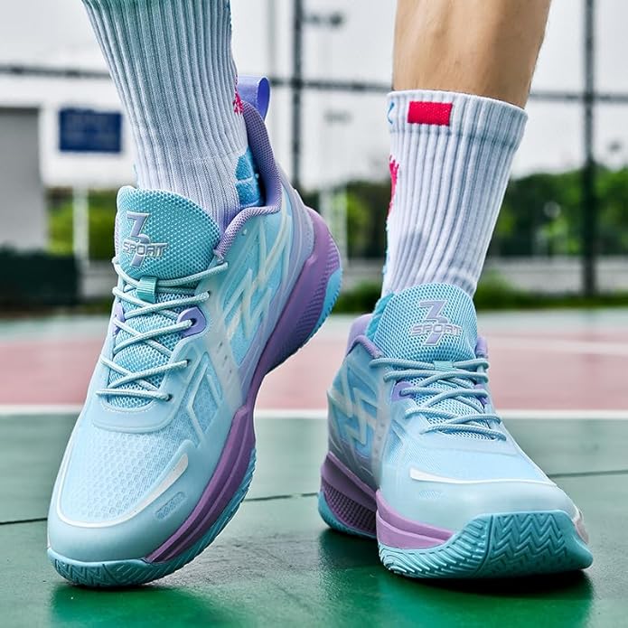 Women Basketball Shoes Fashion Sneakers Comfortable Unisex Athletic Lightweight Non Slip Outdoor