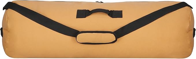 WHITEDUCK HOPLITE Heavy Duty Military Canvas Duffel Bag, Army Cargo Style, Foldable Tactical