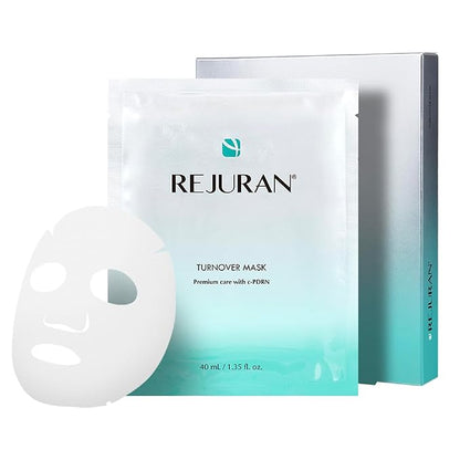 REJURAN® Turnover Mask, c-PDRN® (5ea) ??Original Salmon DNA for Firming, Hydration, Repairing &
