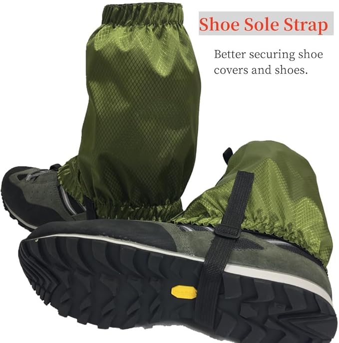 Waterproof Gaiters,Hiking Gaiters,Lightweight Adjustable Leg Gaiters for Men Women,Available in All