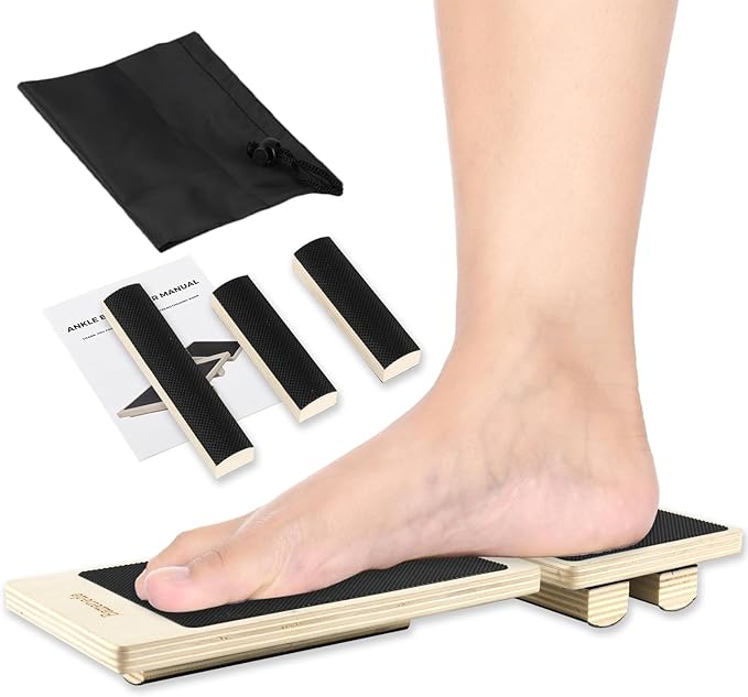Ankle Board, Foot Strengthener, Axis Board, Single Leg Balance Board, Blackboard Foot Trainer,for