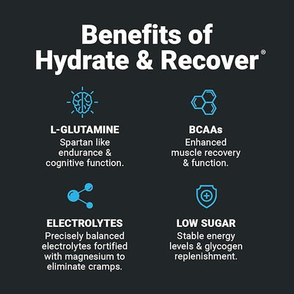 Wilderness Athlete - Hydrate & Recover | Liquid Hydration Powder Electrolyte Drink Mix - Recover