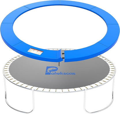 Trampoline Pad 10ft 12ft 14ft 15ft 16ft Trampoline Replacement Safety Pad, Waterproof and