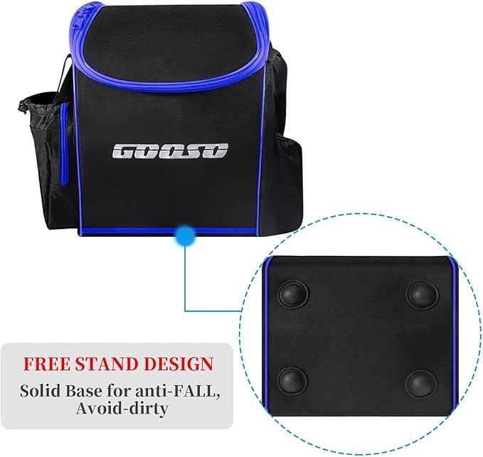 Disc Golf Set with Bag - 12 PCS Flying Disc Golf Discs for Beginner with Putter, Midrange, Driver |