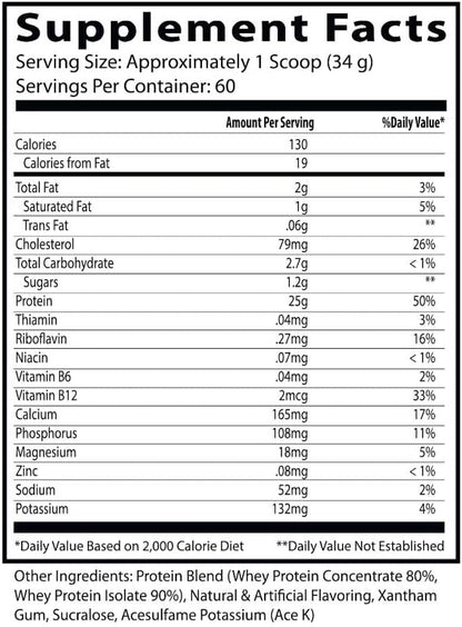 Insane Labz Insane Whey,100% Muscle Building Whey Protein, Post Workout, BCAA Amino Profile, Mass