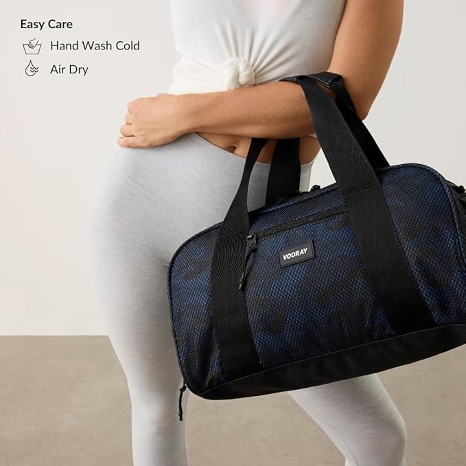 Vooray Burner Gym Duffel Bag, Gym Bag for Women and Men with Shoe Compartment, Weekender, Overnight