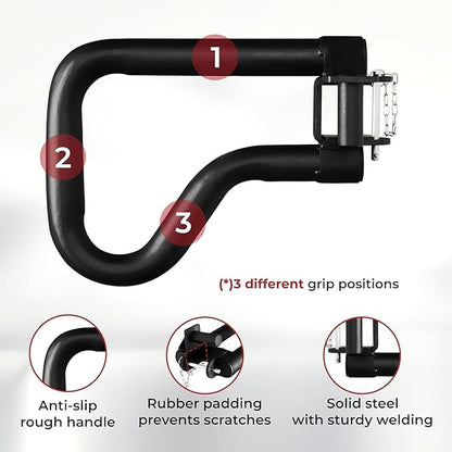 Yes4All Power Rack J-Hooks & Attachments ??Heavy Duty Barbell Holders Compatible with 2x2 & 3x3