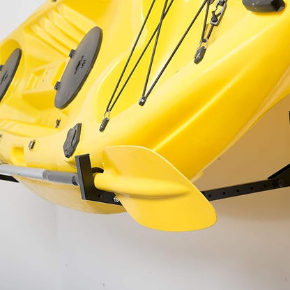 Wallmaster Kayak Storage Hooks Hangers, Adjustable Kayak Garage Storage Rack Wall Mount Heavy Duty