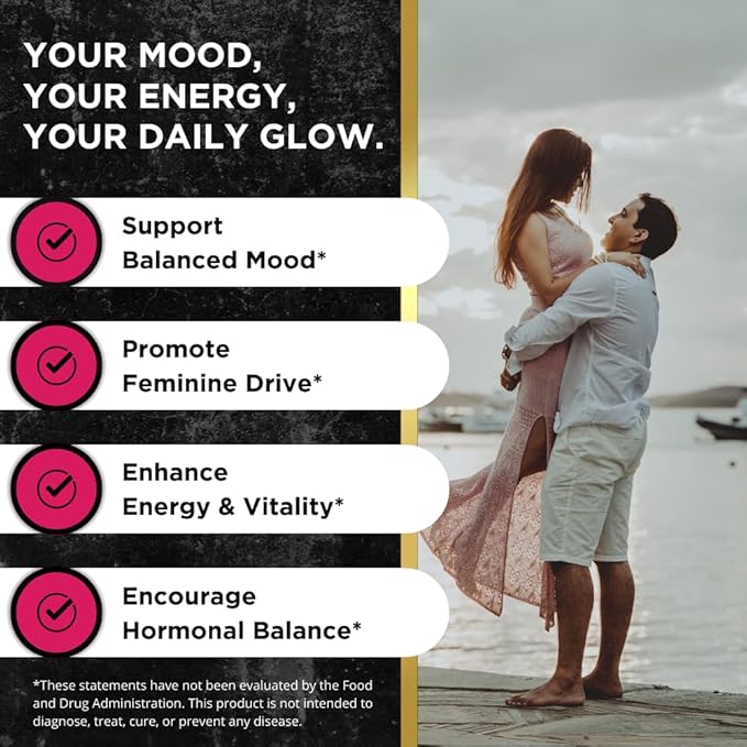 UNALTERED Hormone Balance & Mood Support for Women - Naturally Supports Hormonal Balance & Energy