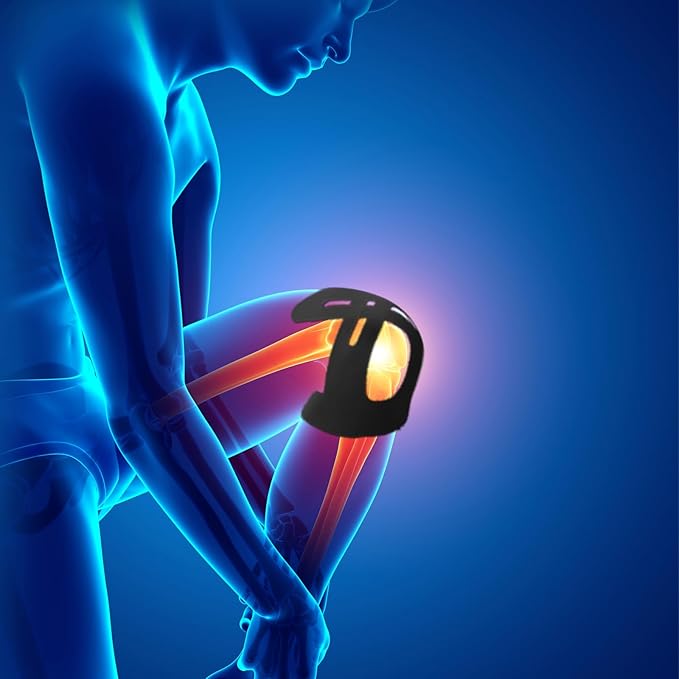 IEADEN Precut Kinesiology Tape for Knees, 20 Pcs, 5 Colors - Knee Support & Stability, Knee Pain