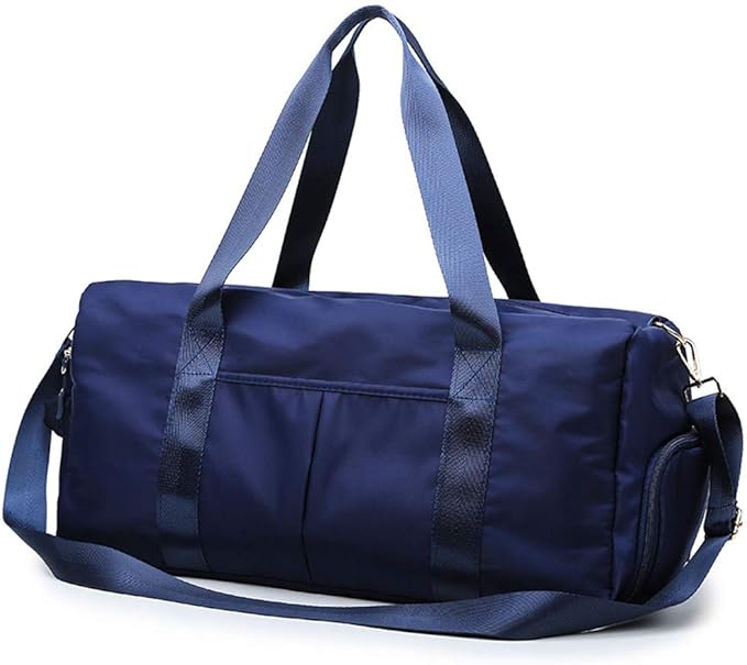 KARRESLY Sports Gym Bag for Women or Men Travel Duffel Bag with Wet Pocket and Shoes Compartment