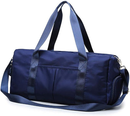 KARRESLY Sports Gym Bag for Women or Men Travel Duffel Bag with Wet Pocket and Shoes Compartment