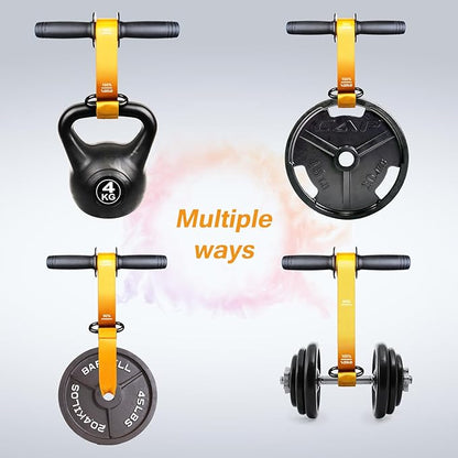 VAIIO Forearm Strengthener and Wrist Roller with Quick Locking Mechanism - Durable PVC Anti-Slip
