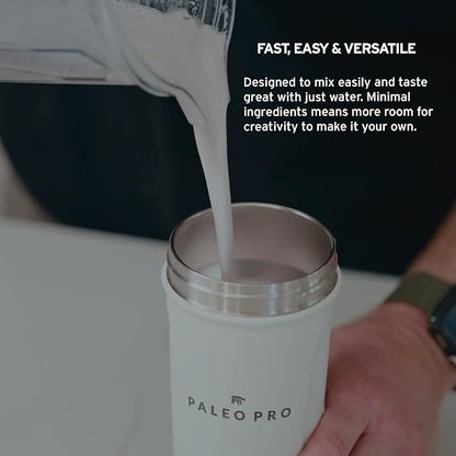 Paleo Pro Beef Protein Powder - Grass Fed Protein Powder Isolate - Pure Animal Based Pastured &
